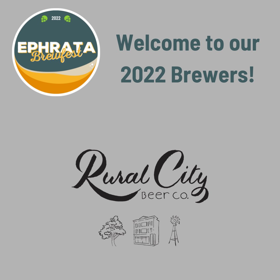 Look who will be joining us at Ephrata Brewfest! It's Rural City Beer Company!! #EphrataBrewfest #CheersEphrata