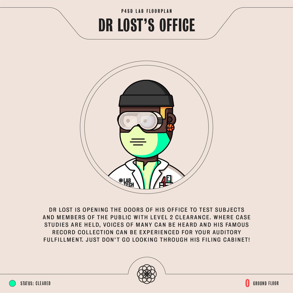 Dr L0st won the weekly game of Rock Paper Scissors Lizard Spock and so the Lab Team were forced to clean out his office. Here he will be hosting regular case studies, voice activities and showcasing his famous record collection. Watch out for something at May 6, 2022 11:00 PM