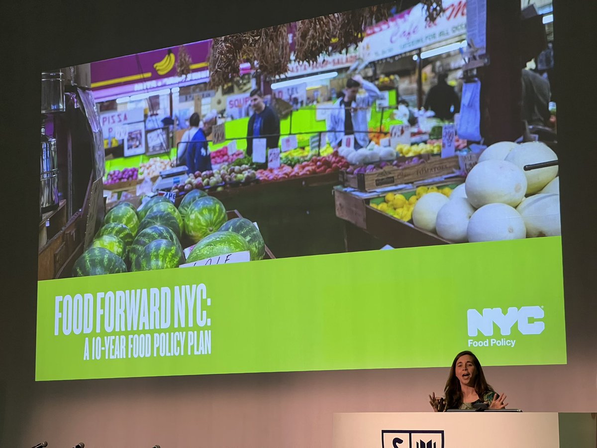 jsbabich's tweet photo. So exciting to see how @NYCMayor is promoting plant-based diets via innovative food policy in NYC. Thank you to @r_atcheson for sharing with us at @sunydownstate Conference on Plant-based Health &amp; Nutrition 2022 https://t.co/oNdxPwYbIJ