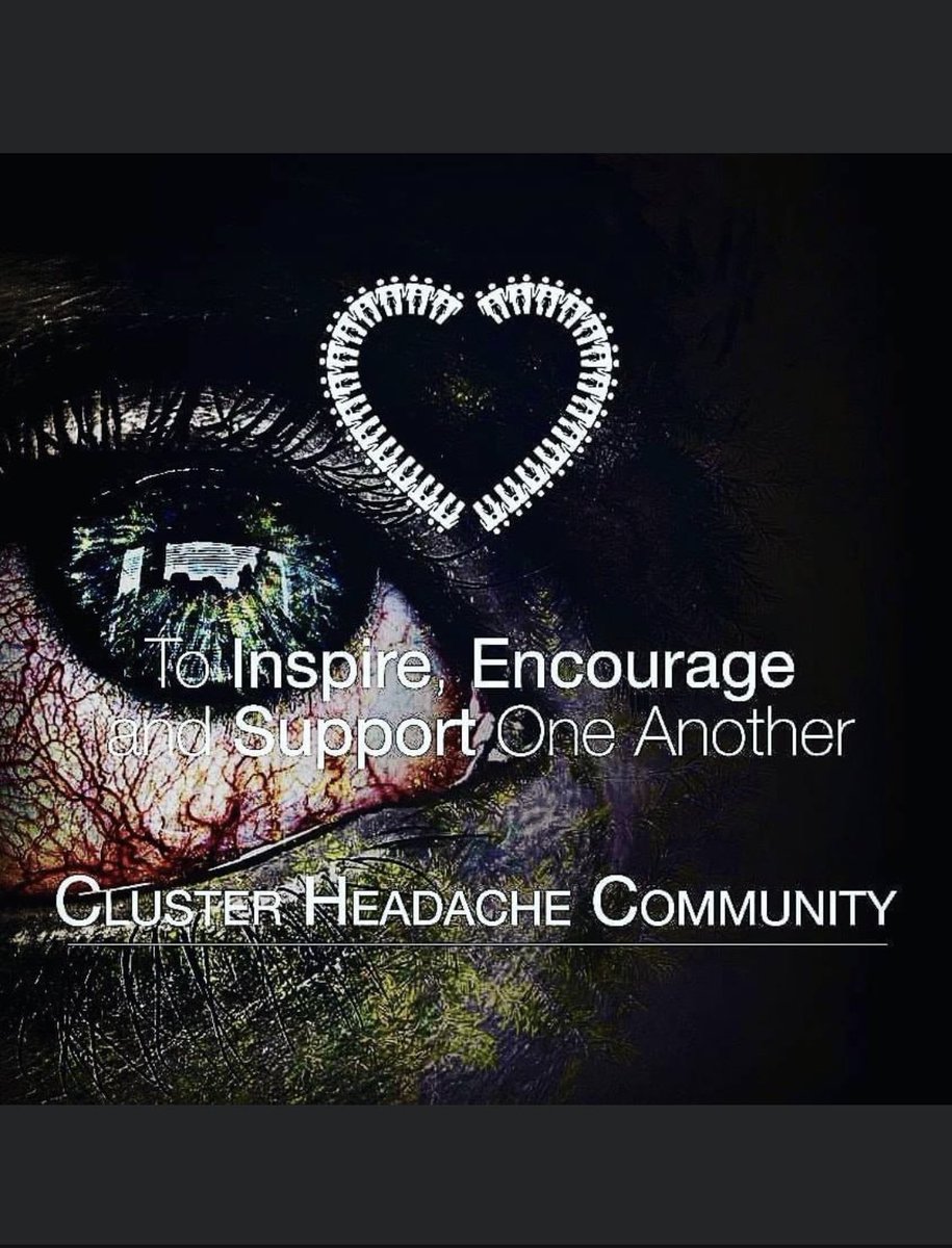 shellieclark_'s tweet image. After several years pf, I’m just beginning a #Clusterheadache cycle. Just gonna keep a short journal - share your #clusterheadache journey with me.
 #TAC #ClusterheadacheCommunity 
Join us on fb for support.