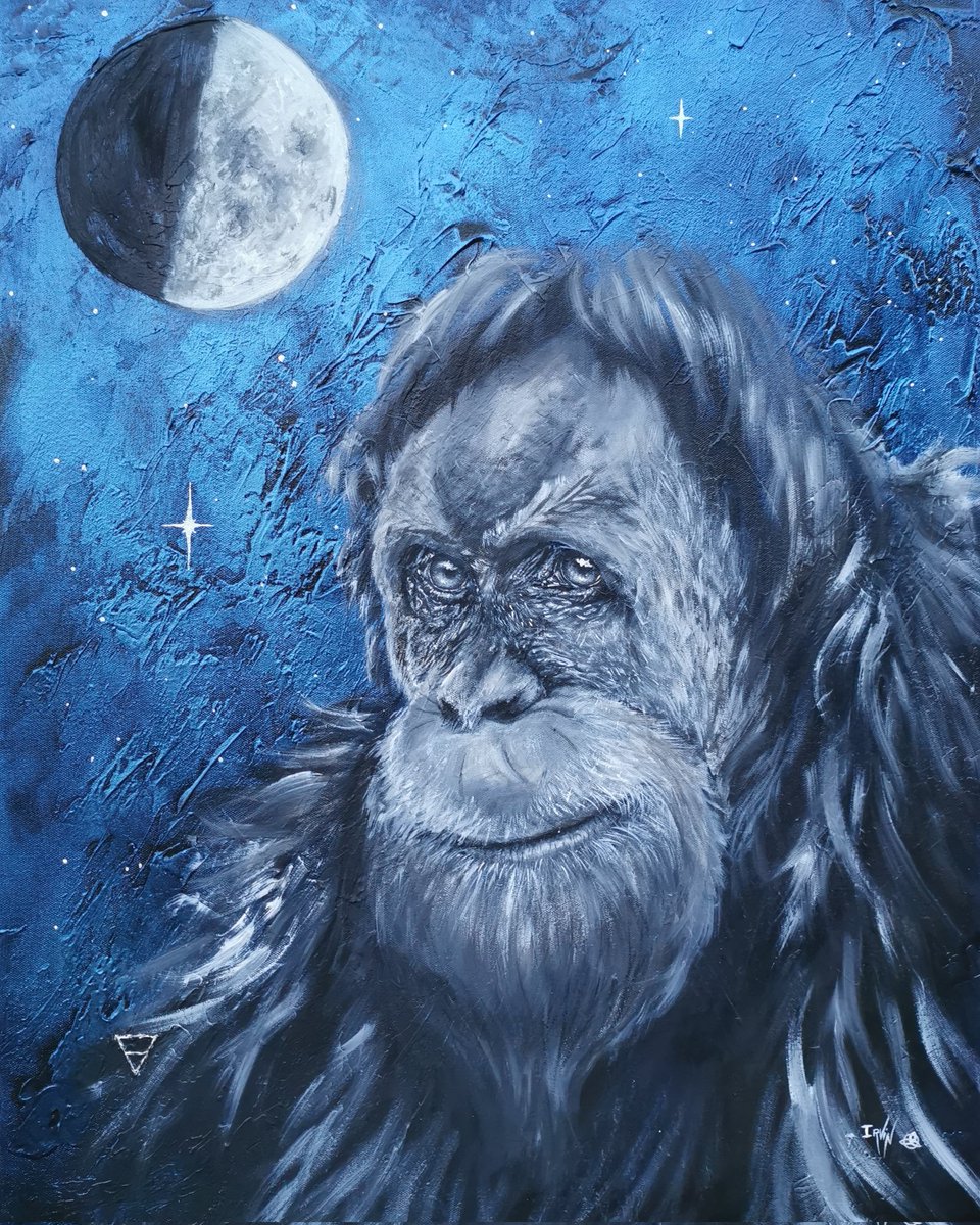 CharlieLiko's tweet photo. L'exposition à l'Office du Tourisme de #houdan (78) sur les #animaux en voie de disparition, vous attend jusqu'au 31 mai ! 😊
Voici 2 nouveaux tableaux suivant le cycle de la lune de l'élément "Terre"❤️ l'orang-outan et l'ours polaire. 
@Ytourisme @GazetteYvelines @leparisien_78 https://t.co/VSsWpc01G4