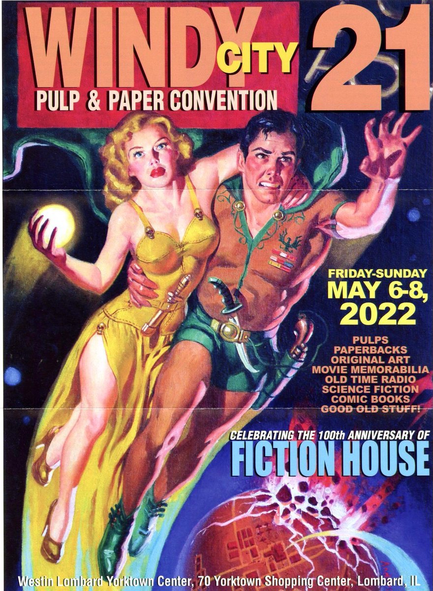 jcbruening's tweet image. I’m selling and signing books in #Chicago this weekend. If you’re in the Windy City, stop by and say hello!
#windycitypulpandpaperconvention #pulpwriter #amwriting