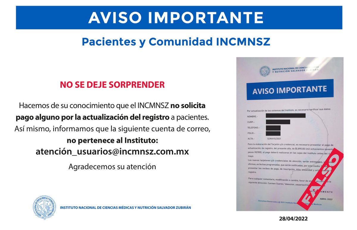 incmnszmx's tweet photo. * * * AVISO IMPORTANTE * * * https://t.co/Ay7rt1eMUR