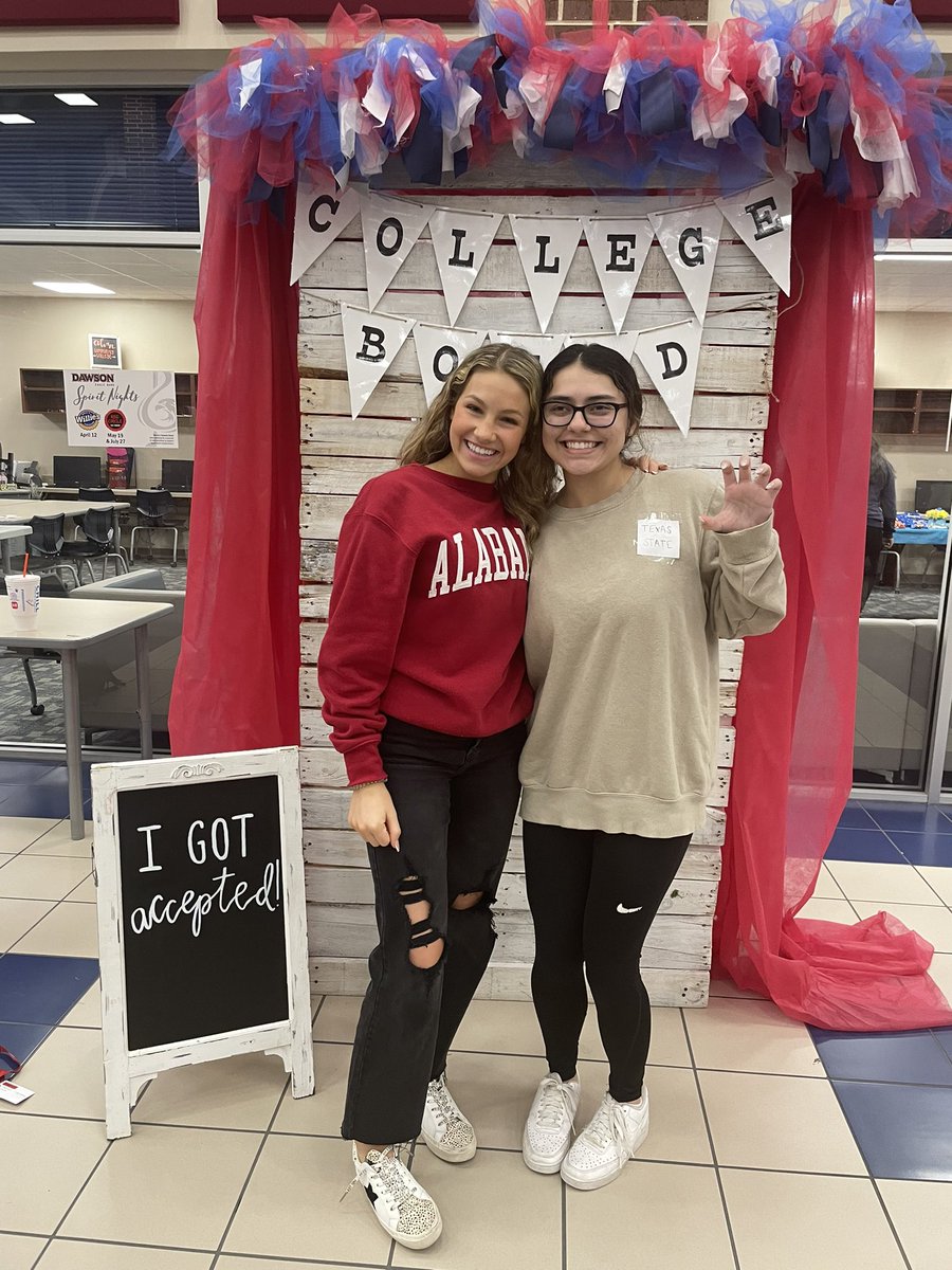 DHSCollegeBound's tweet photo. College Acceptance Day! https://t.co/97PXH4LZUr