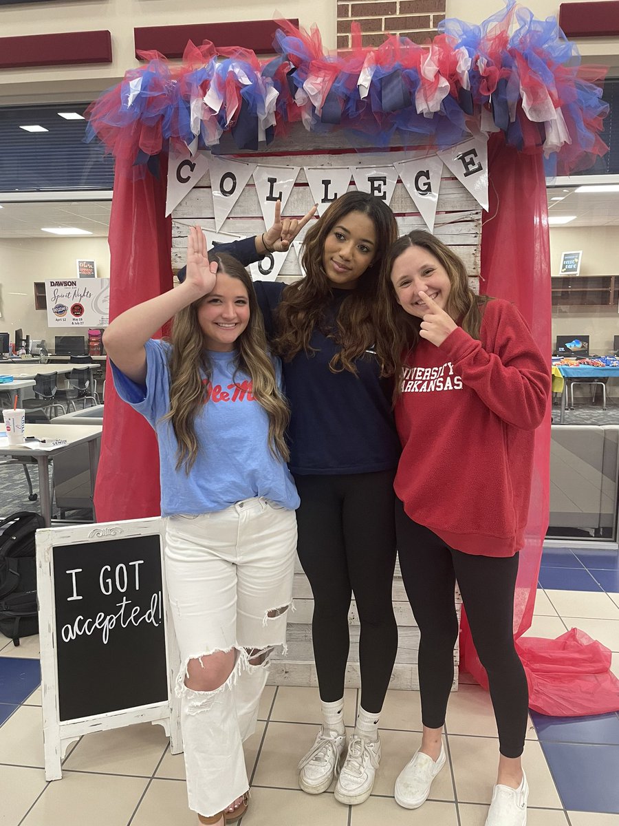 DHSCollegeBound's tweet photo. College Acceptance Day! https://t.co/97PXH4LZUr