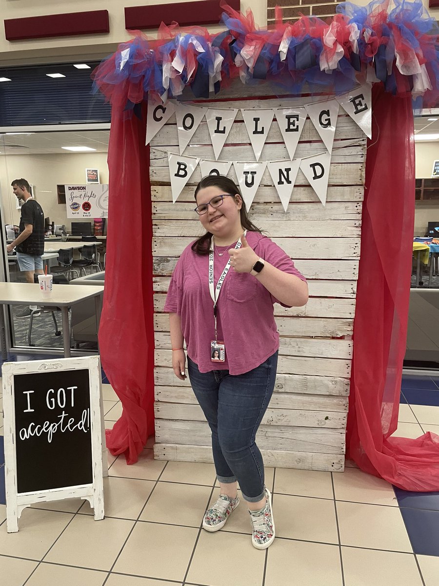 DHSCollegeBound's tweet photo. College Acceptance Day! https://t.co/14pKyxHJmc