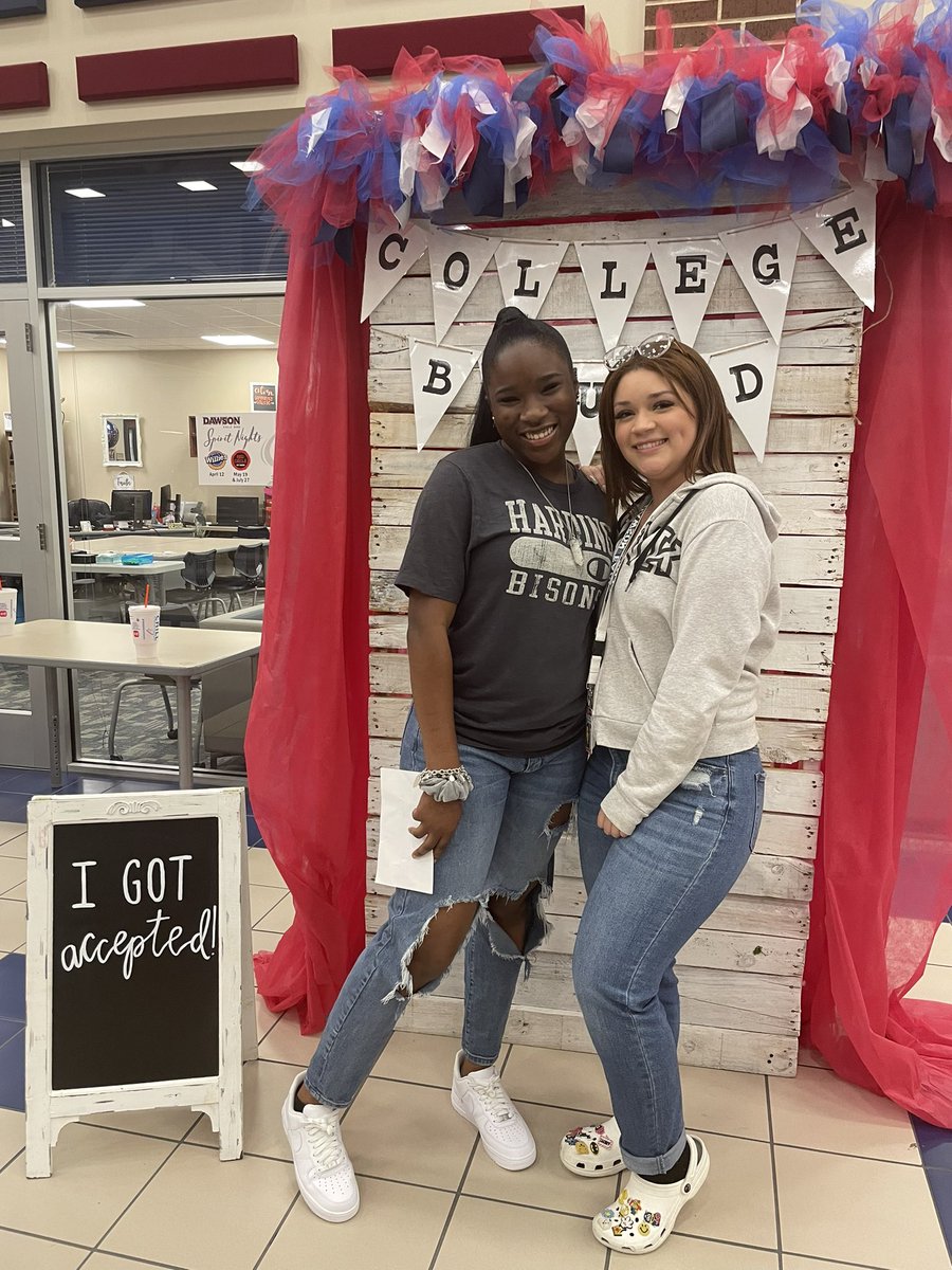 DHSCollegeBound's tweet photo. College Acceptance Day! https://t.co/14pKyxHJmc