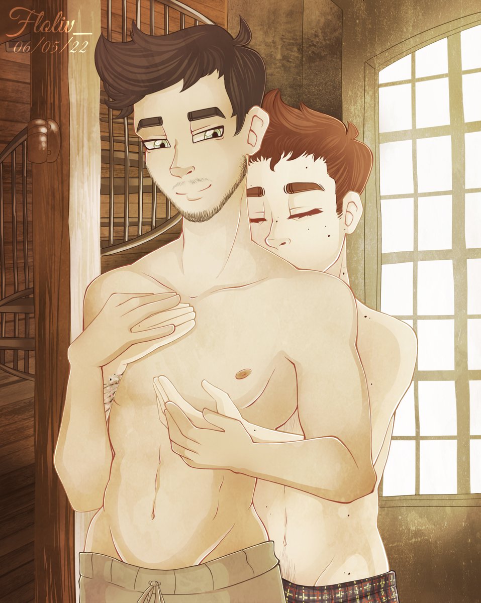 OMikacchan's tweet photo. Kiss on shoulder
From my current fic' "L'Emissaire du Roi" (The King's Emissary)
#sterek #stilesxderek #sterekfanart #teenwolf #teenwolffanart https://t.co/l8UaP9UXnS