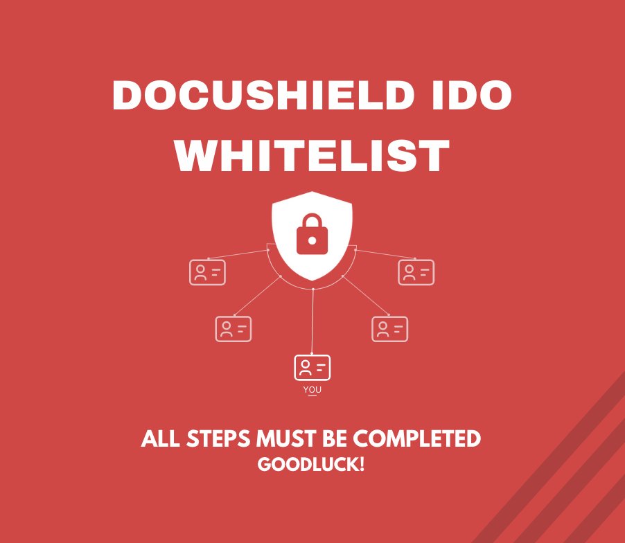 Docushield's tweet photo. Calling on the $DOC Army 📢 
The time for Whitelist is NOW! 🚀🔥
Only 100 Spots are Available.
Join our Discord to see the Rules - https://t.co/ehAMpnc9r9
Like, tag 3 friends in the comments, and retweet for an extra entry!
#Docushield #Kadena #Whitelist #DOC #PACT #KDA https://t.co/v50RFjLo8y