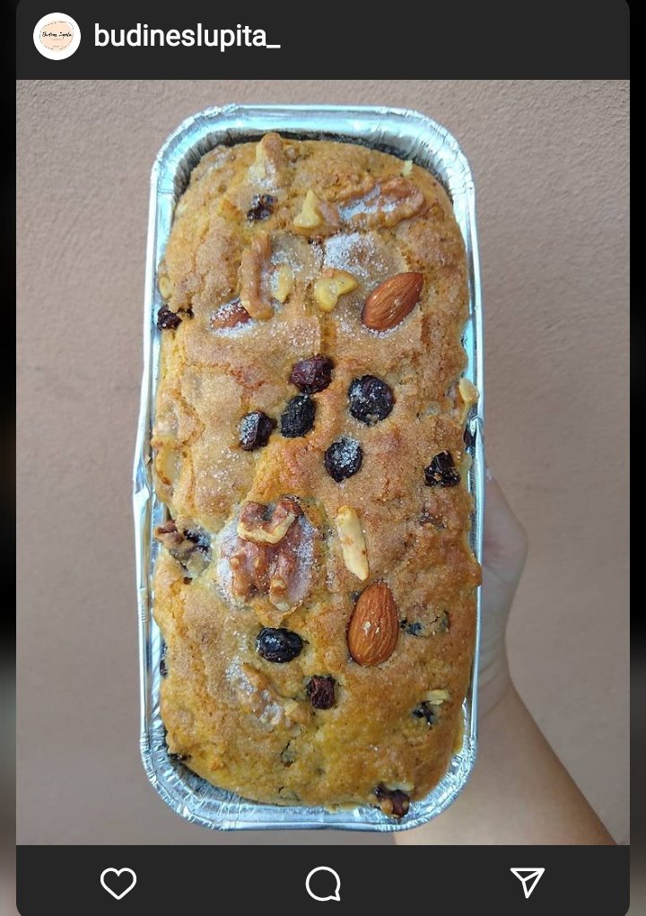 LupeOrsi's tweet photo. Hola soy Guadalupe, tengo un emprendimiento de producción de budines, me ayudan con la difusión para seguir creciendo. Les agradezco de corazón. 
Estamos en insta @budineslupita_
Vamos a estar vendiendo en Rosario.
Por pedidos 2473-405810
💚🍞 https://t.co/S6Uq56sofF