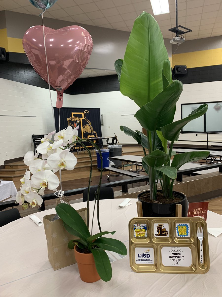 Congratulations on your retirement, Morni! You will be missed! 🖤💛🖤 #TheLakeviewWay #WeAreLakeview