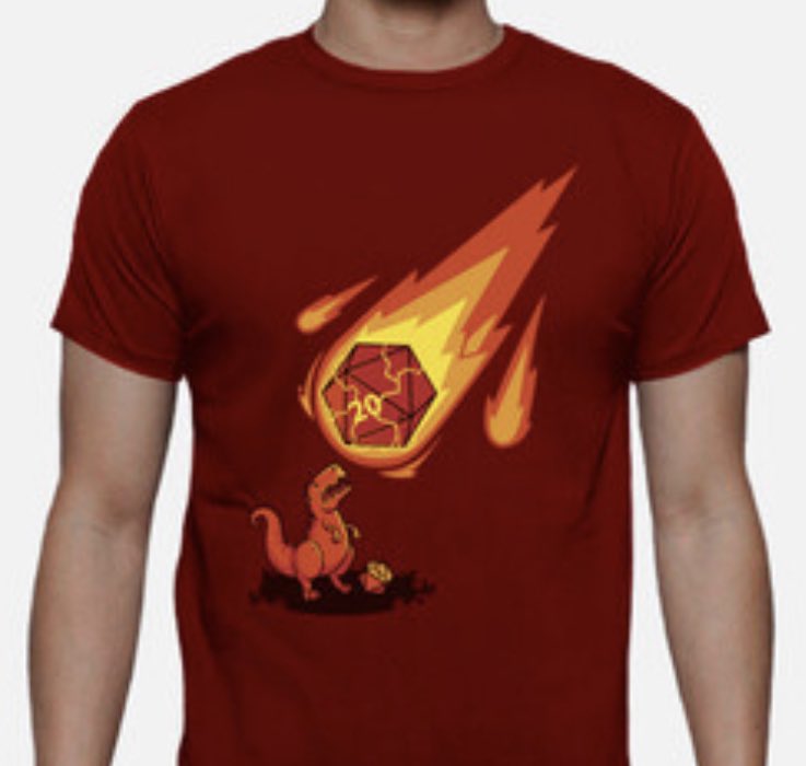 📣 Atención, sorteo! 📣

Sorteamos esta camiseta entre los que hagais retweet y sigáis vivos después del impacto del asteroide

latostadora.com/web/critical_s…

Tenéis tiempo hasta domingo 8/5 a las 23:59 y el sorteo se realizará lunes 9/5 por la mañana si seguimos aquí

¡Suerte!

#NASA