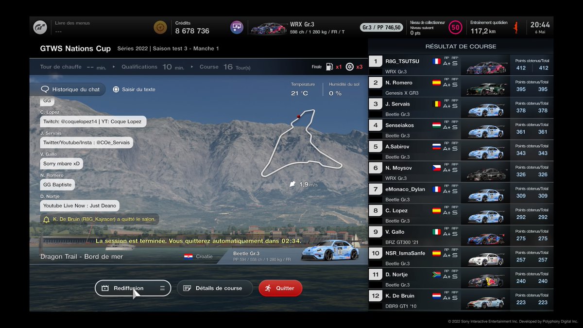 My best ever point in a FIA race, so just don't take the chicane, then no risk 😅
#rseateurope