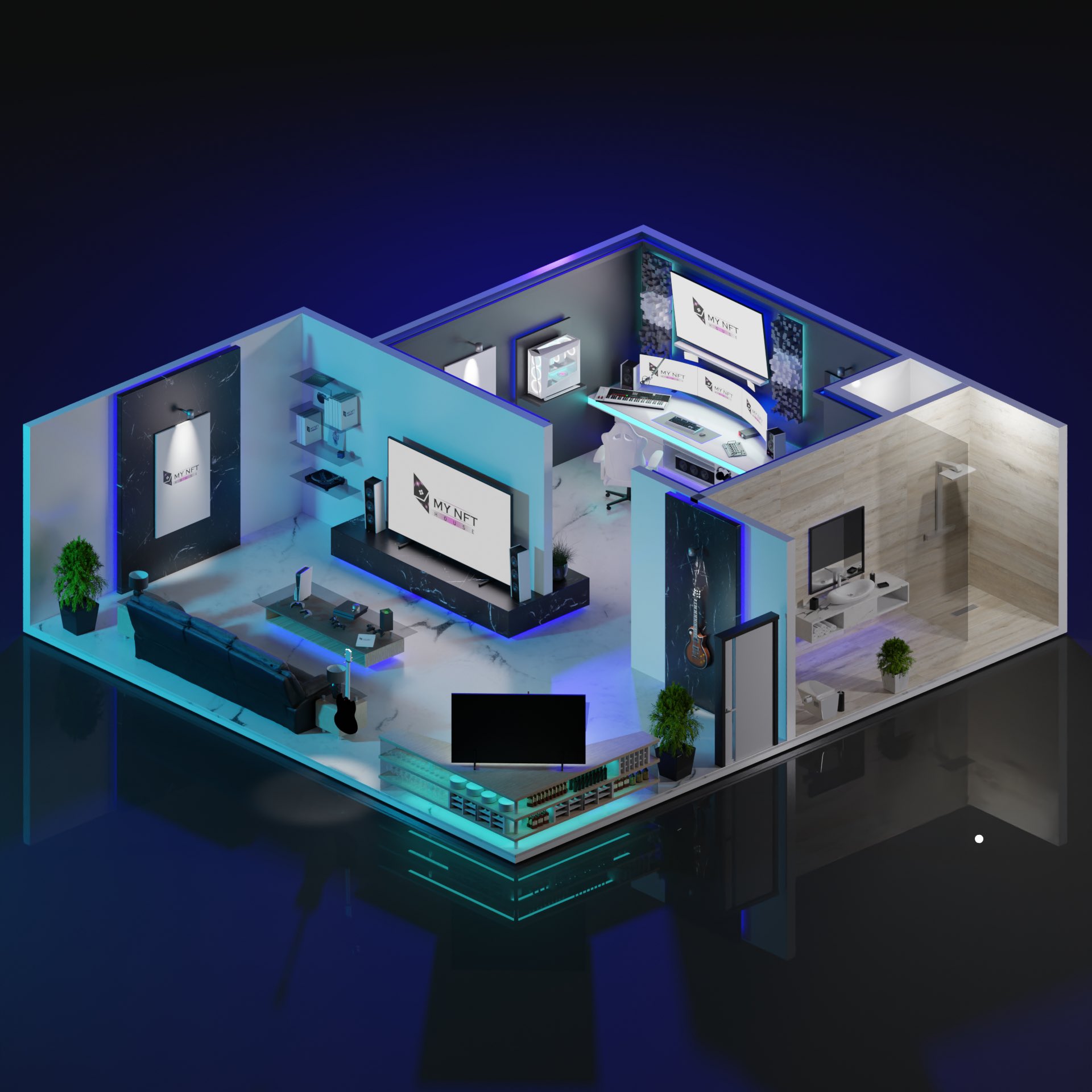 My NFT House 🏠 MINT NOW! on Twitter "garyvee Discussing NFT homes