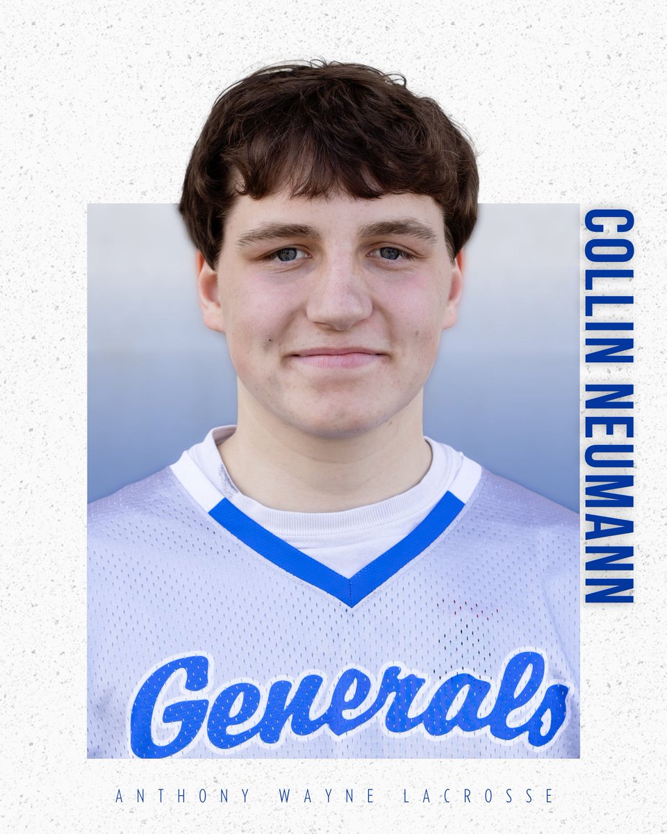 AnthonyWayneLax's tweet photo. Thank you Collin for your dedication to the Anthony Wayne lacrosse program! https://t.co/7EpRv4lj4u