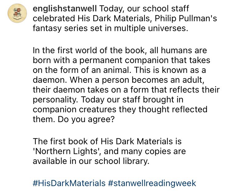 StanwellSchool's tweet photo. #stanwellreadingweek https://t.co/2cxUR8it0T