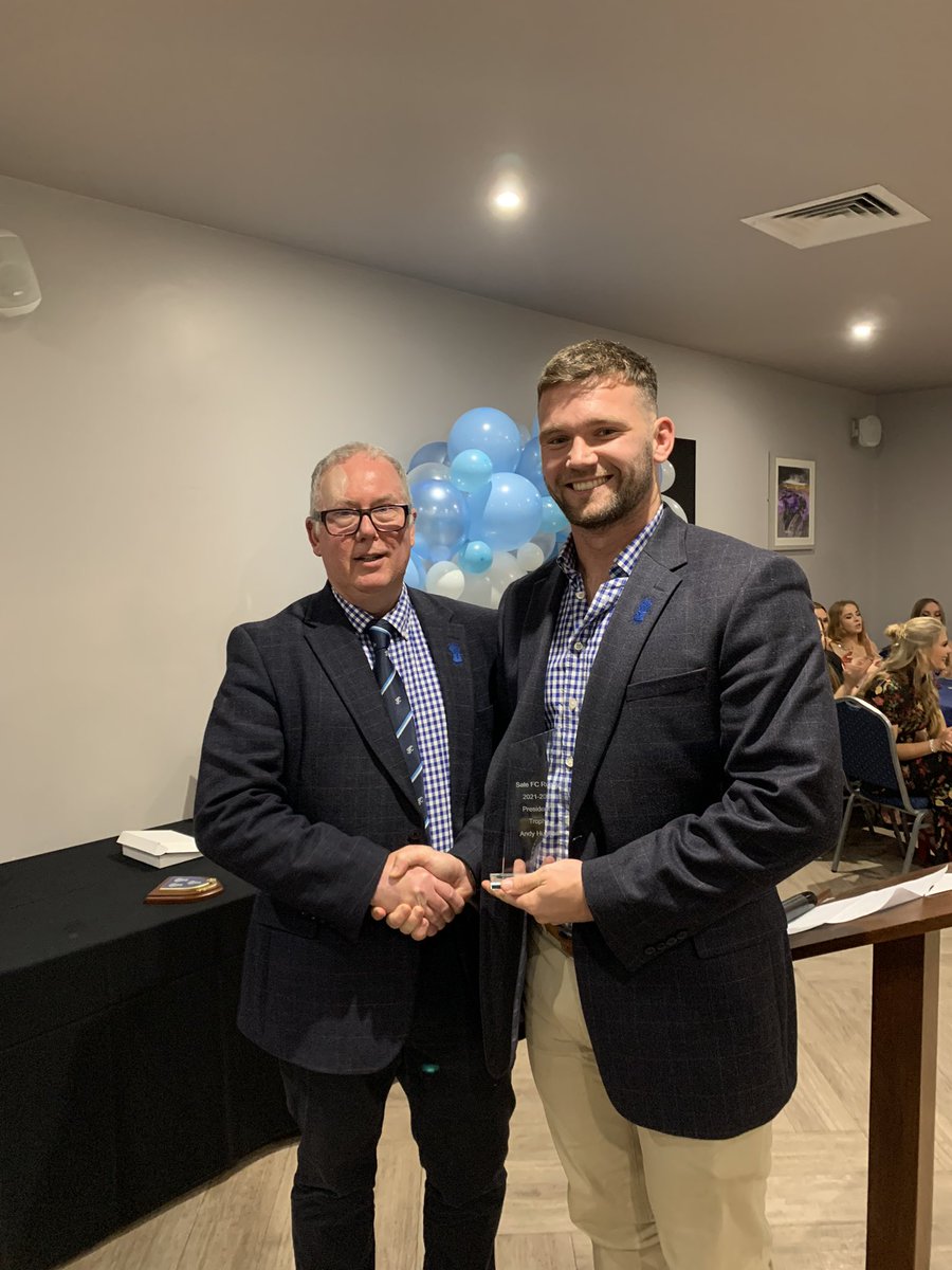 The President’s Award goes to… skipper, <a href="/Andy_Hughesy/">Andrew Hughes</a> 🙌🏻👏🏻