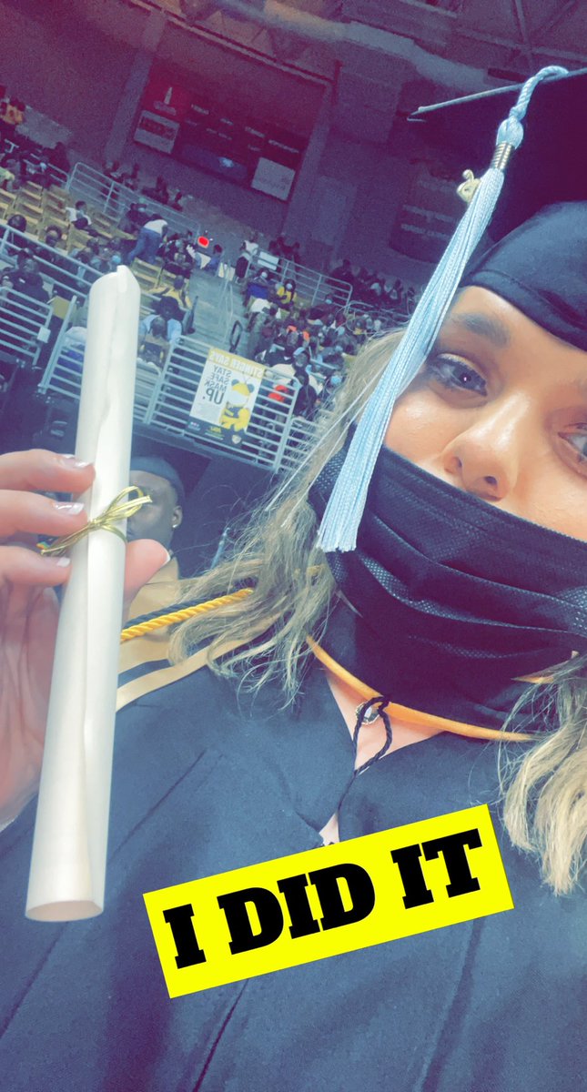 baileechap's tweet photo. Alabama State University thank you for everything!! Your newest College Graduate!! #CollegeEducation https://t.co/tLsZbMFnXM