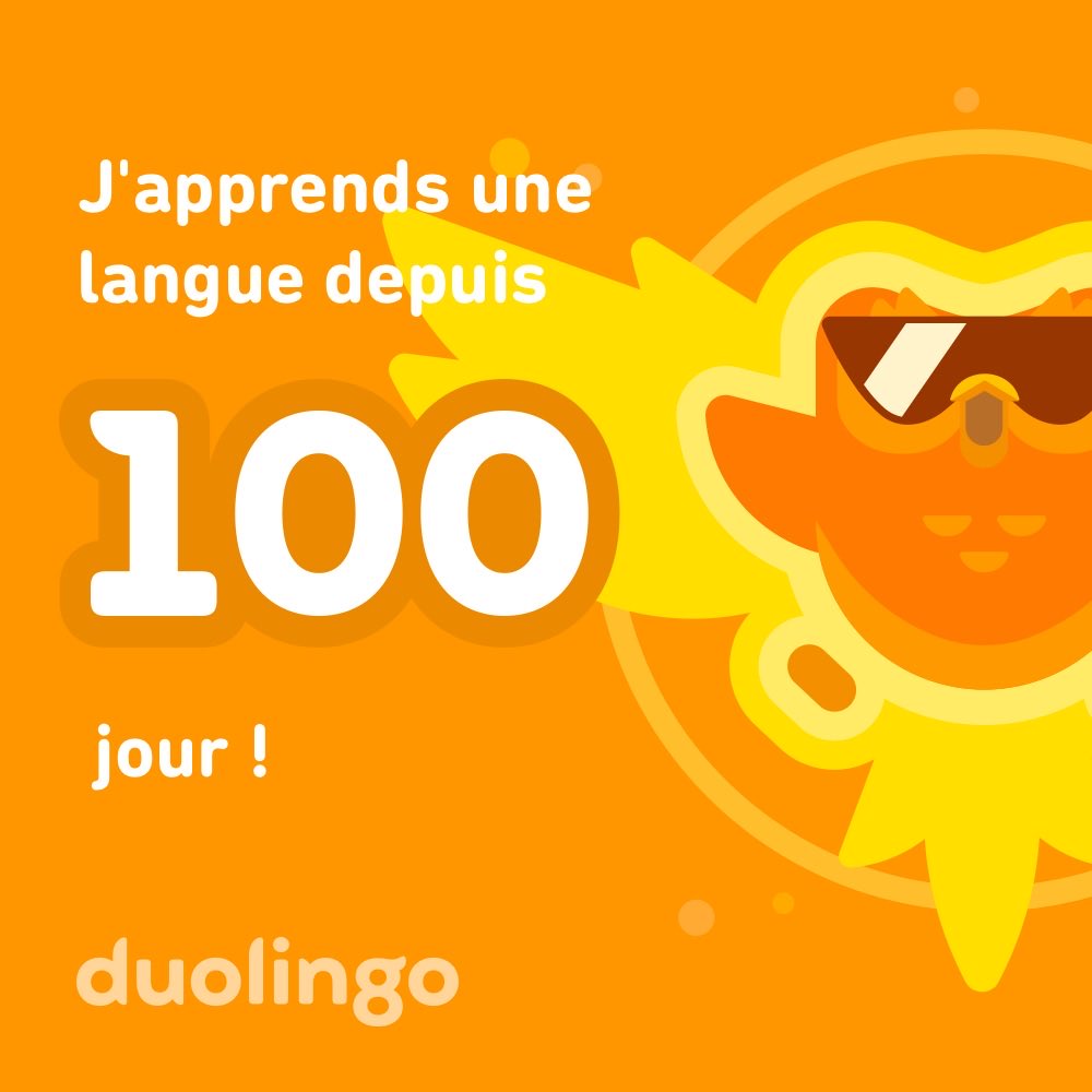ideation2015's tweet photo. J'apprends l'espagnol avec Duolingo depuis 100 jours ! Rejoins-moi ! https://t.co/m7CuGHouws https://t.co/OhSO4rYQ0c