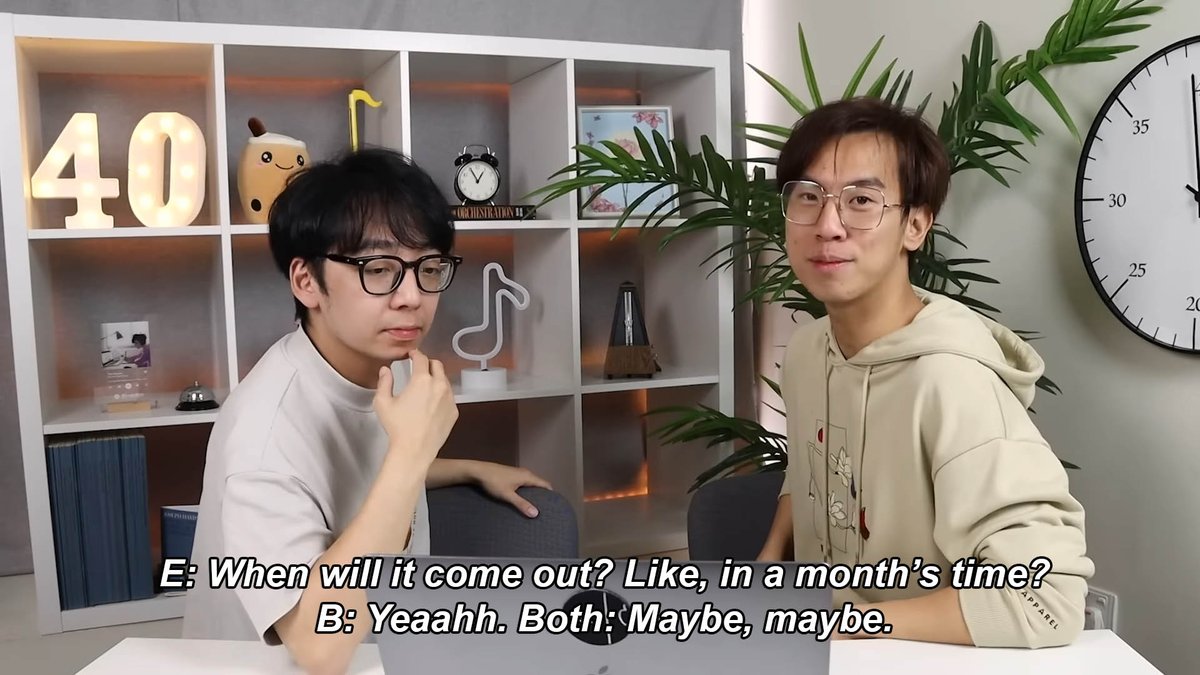 sacrilegiousbee's tweet photo. (not me watching their first vid in weeks and looking too much into it already, i guess whats new)

so something will come out in next month, which is june, huh? interesting https://t.co/Cn0uq2A738