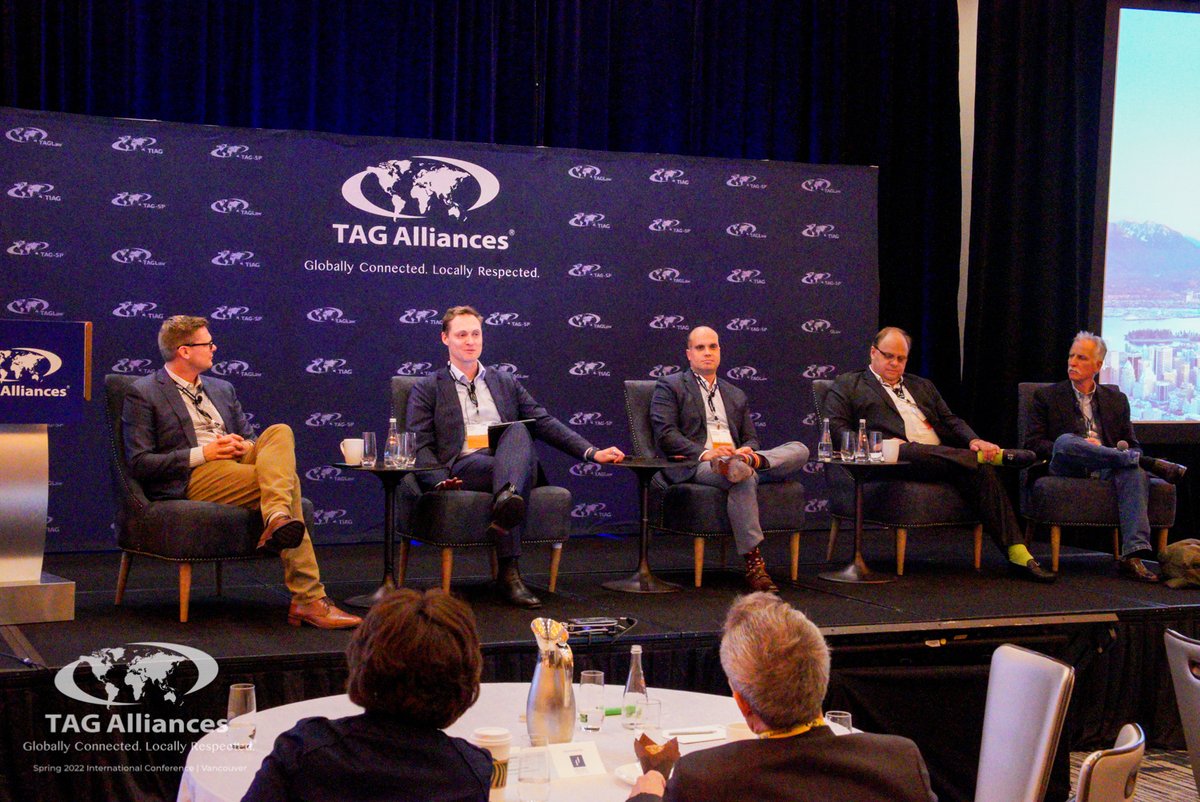 tagalliances's tweet photo. Panelists from @BFKNLaw, @PiperAlderman, @McLeodLawLLP, @MSKLLP, and Silk Legal Company Ltd. discuss "The Continually Expanding World of #Cryptocurrencies and What Corporate Advisors Need to Know" in #TAGVancouver. https://t.co/eUUdGeLKQ0