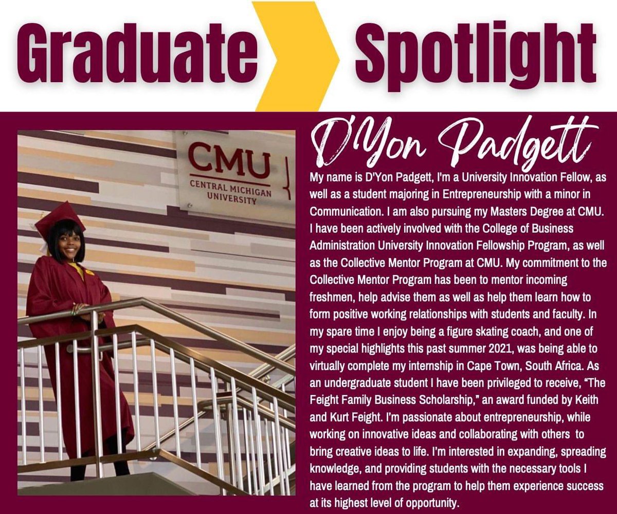 cmichcom's tweet photo. Graduation is this weekend and we’re celebrating our seniors!

Congrats Jenna, Nia, Paige, and D’Yon!

🎓🔥🆙

#graduation #graduation2022 #fireupchips #fireupforever https://t.co/H4w2H5ezIs