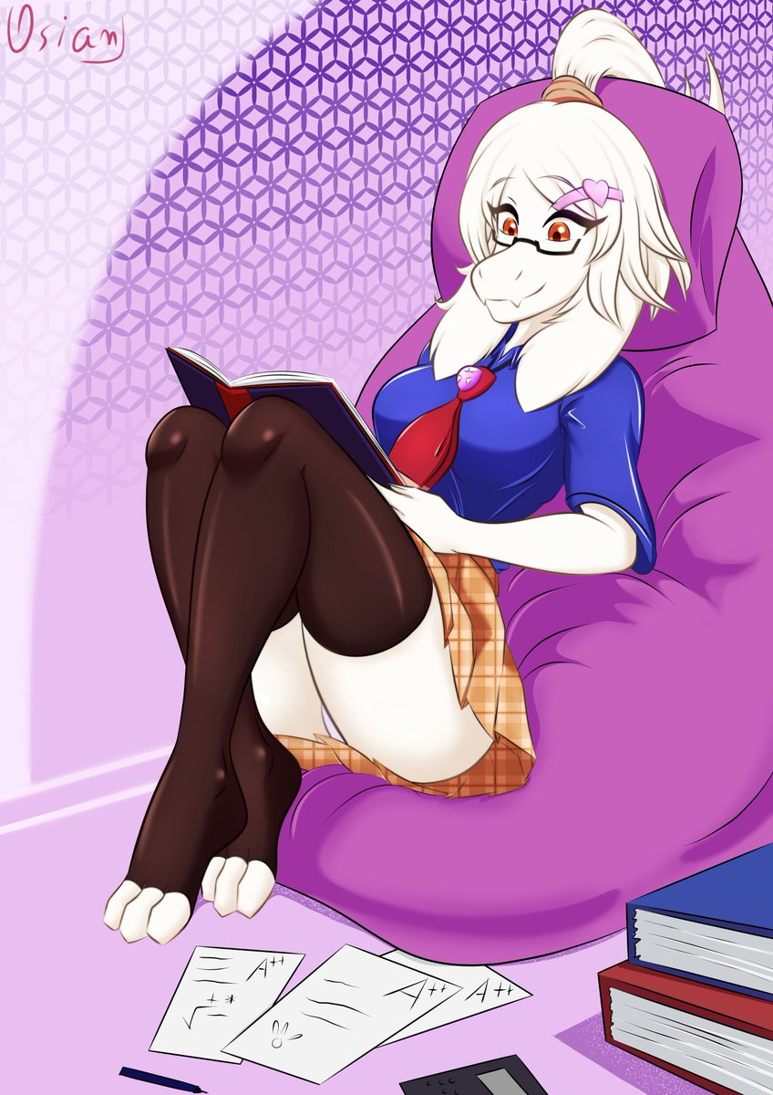 osianjan's tweet photo. Leeta Unigally~
My goat oc ♥
She is a intelligent university student, the far opposite end of my personality x'D
#furryartwork #furryart #furrynetwork #oc #clipstudio #girl #furry #softechi https://t.co/UorJSwlh0Y