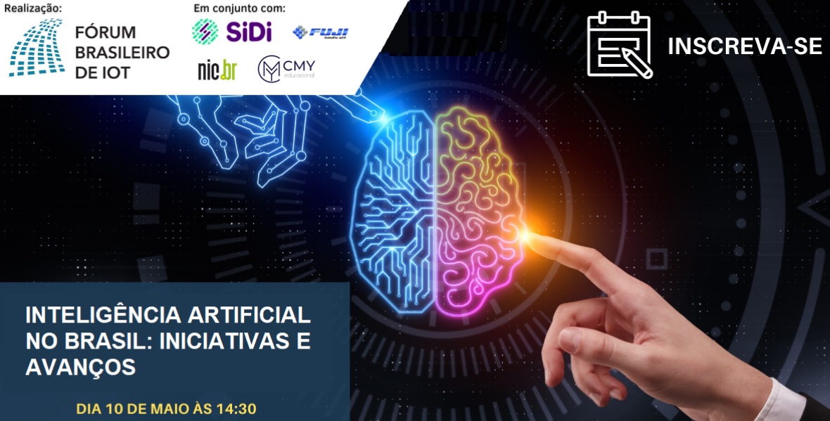 ComuNICbr's tweet photo. Em webinário do Fórum Brasileiro de #IoT, @Getschko (#NICbr) irá moderar painel sobre a #IA no Brasil, com participação de @DiogoCortiz (@cewebbr), Alexandre Barbosa (#Ceticbr) e Paulo Kuester (#Ceptrobr), entre outros. Será em 10/5, às 14h30. Participe: https://t.co/LUaQ4mQH9k https://t.co/QpWcRvxdEf