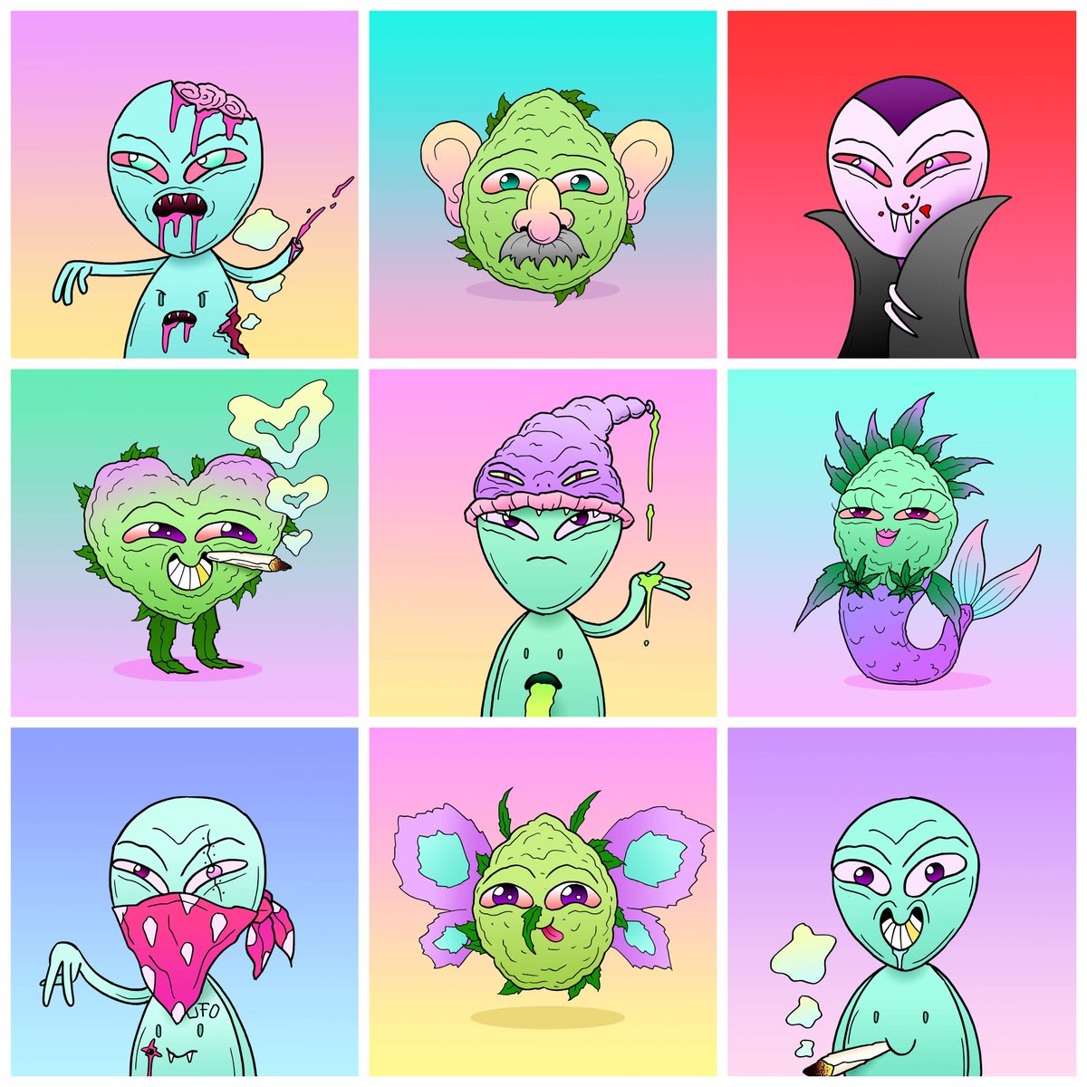 AlienBuddyBuds's tweet photo. 🎁 Giving away 2 of these 9 last Buddies from phase 1! 

to enter:
1️⃣ Follow @cocky_juice
2️⃣ Like and RT this tweet
3️⃣ Join: https://t.co/i3cDdEeAuY
4️⃣ write your Twitter name on my Discord under "giveaway" 

The winners will be announced on May 10th 💚

#NFTGiveaway #NFTProject https://t.co/3JSFMkGAee