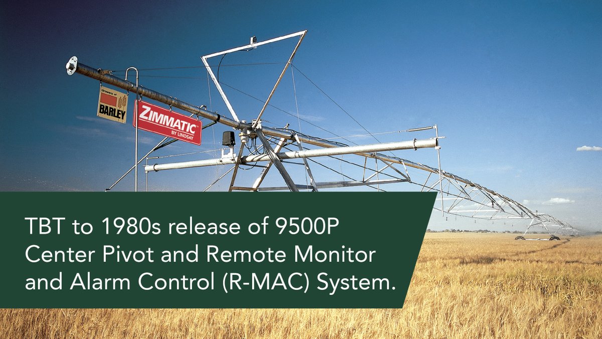 FieldNET's tweet photo. Long before #FieldNET was around, growers used radios, landlines or cell phones to "call" their pivot and enter a number to move the machine. 

Now, growers can manage their pivots with the tap of a finger! 🤳🏼

#LindsayIrrigation #ThrowbackThursday https://t.co/Rn5AiCc32K