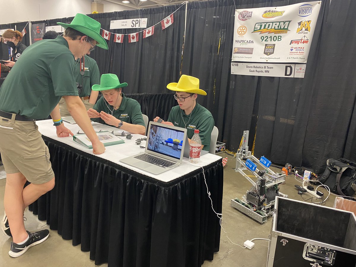 Storm_Robotics's tweet image. Match 63 was a challenging and VERY competitive match. Unfortunately this match ended in a close loss. We look forward to match 98 next. We are in an alliance with 283A and will be competing against 99060K and 6210K.