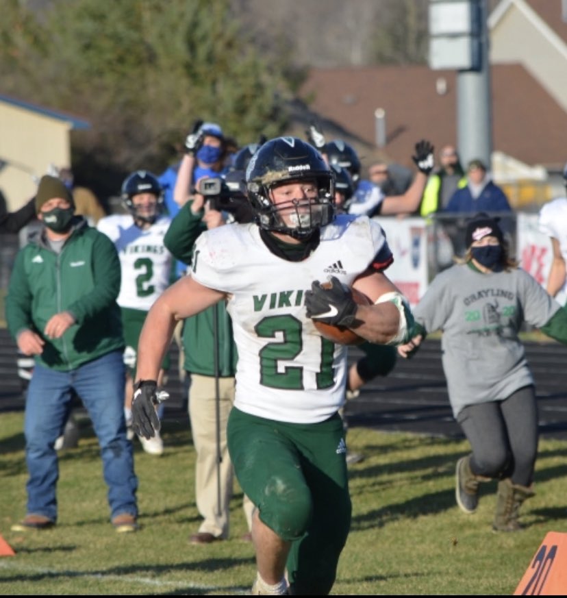 Grayling Vikings Football tweet media