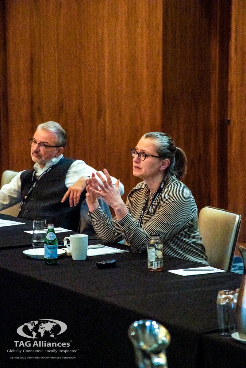 tagalliances's tweet photo. Discussing international #Tax aspects of #RemoteWorking with @WilliamsMullen, @FinemanWest, @CohenCPA, and @mercerhole in #TAGVancouver. https://t.co/k6nw9VT47z