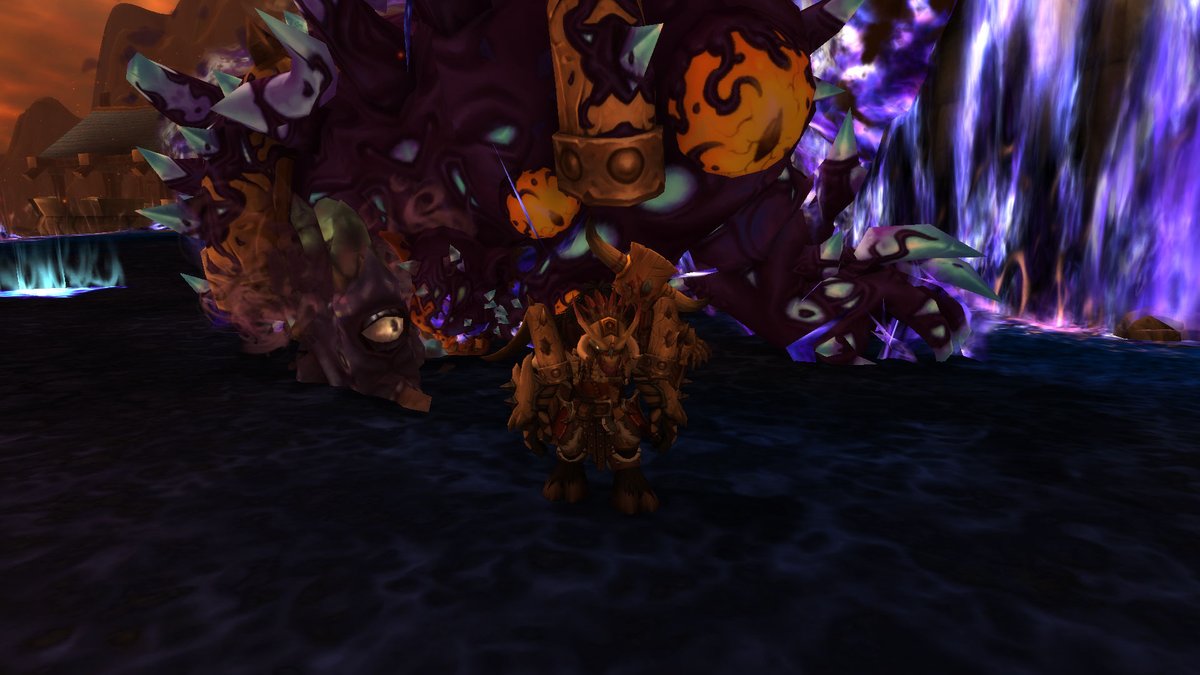ulrik05's tweet photo. After YEARS OF FARMING! Finally, Garrosh Hellscream has relinquished his shoulders to the more deserving warrior! ME! #WoW  #Warcraft #thegrind #Warrior https://t.co/X2NTTC7udj