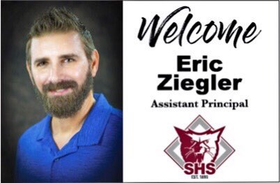 jenifer_politi's tweet photo. It is my privilege to officially welcome Eric Ziegler to our Sherman High Administrative team for the 2022-2023 school year as an Assistant Principal. @ShermanISD @sherman_high @mrzieglermath https://t.co/PxldPFarWJ