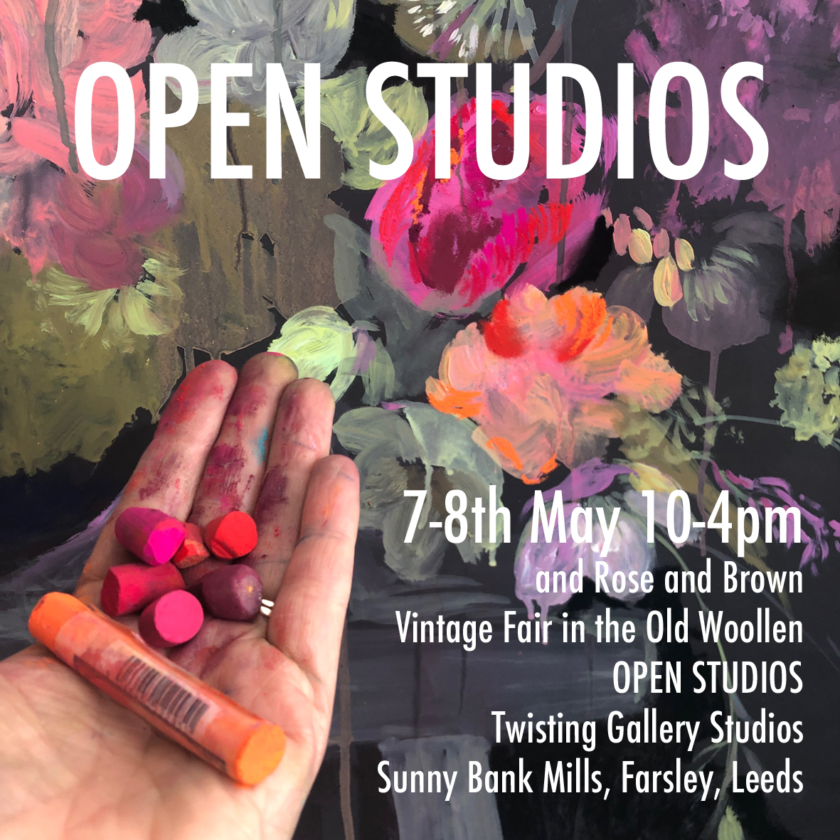 NelWhatmore's tweet photo. OPEN STUDIO STARTS TOMORROW - SPECIAL PRIVATE CUSTOMER DISCOUNT Vintage Fair, Open Studios, Craft Beers, new Wool Shop and CAKE!!! - https://t.co/K7L6xyLOr4 https://t.co/LQ92r6iEO5