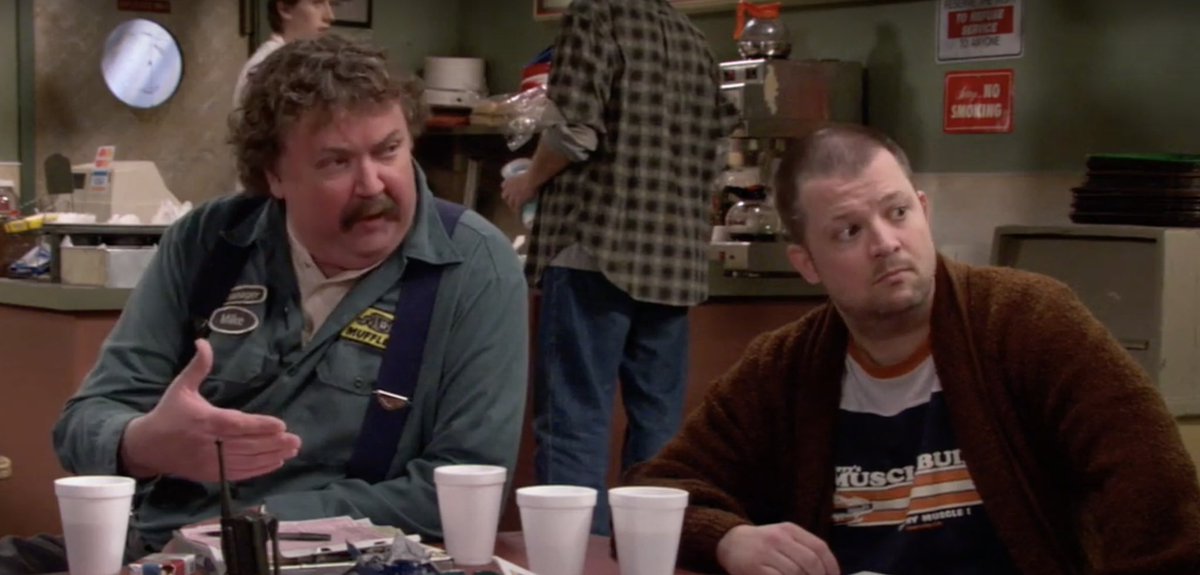 JimNorton's tweet image. RIP to the hilarious Mike Hagerty. I was blessed to do 13 episodes of Lucky Louie with him. A truly great comic actor.