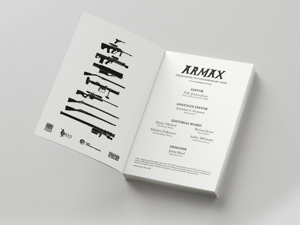 Armax Vol. VII No. 2 is at the printer! We had some admin delays, but took the time to make this issue bigger and get a head-start on the next issue. 
Who can identify all of the arms depicted in this sneak preview image? 
Not a subscriber? Fix that here: armaxjournal.org/store