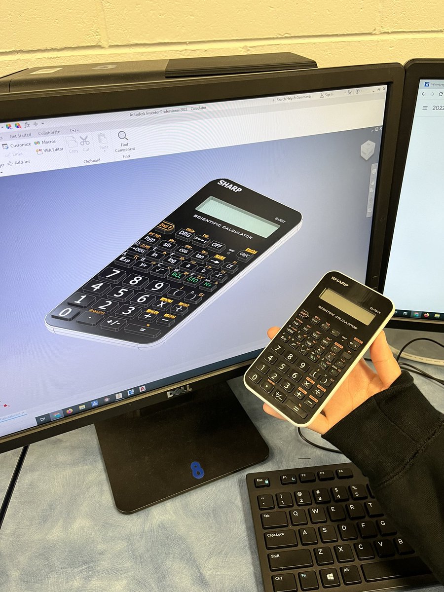 shsdrafting's tweet photo. Students are working on reverse engineering projects #inventor #sisler #winnipegsd #DRAR3g https://t.co/ktpjwYDxZO