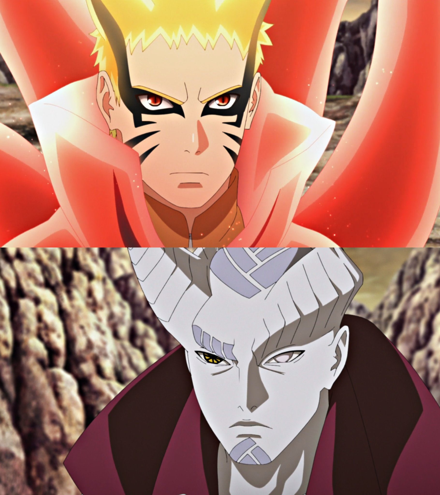 Baryon Naruto vs Isshiki  Boruto: Naruto Next Generations 