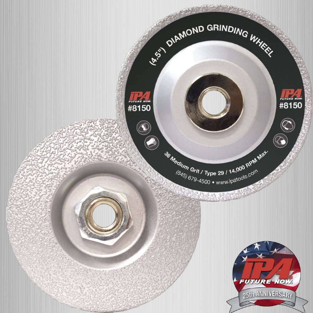 IPAtools's tweet photo. With IPA® 's Diamond Grinding Wheel go where no wheel has gone before!
The #8150 4.5″ 3-in-1 Diamond Grinding Wheel Grinds, cuts and undercuts.

Learn more: https://t.co/uY7T9TUiwT https://t.co/445vwE6ppO