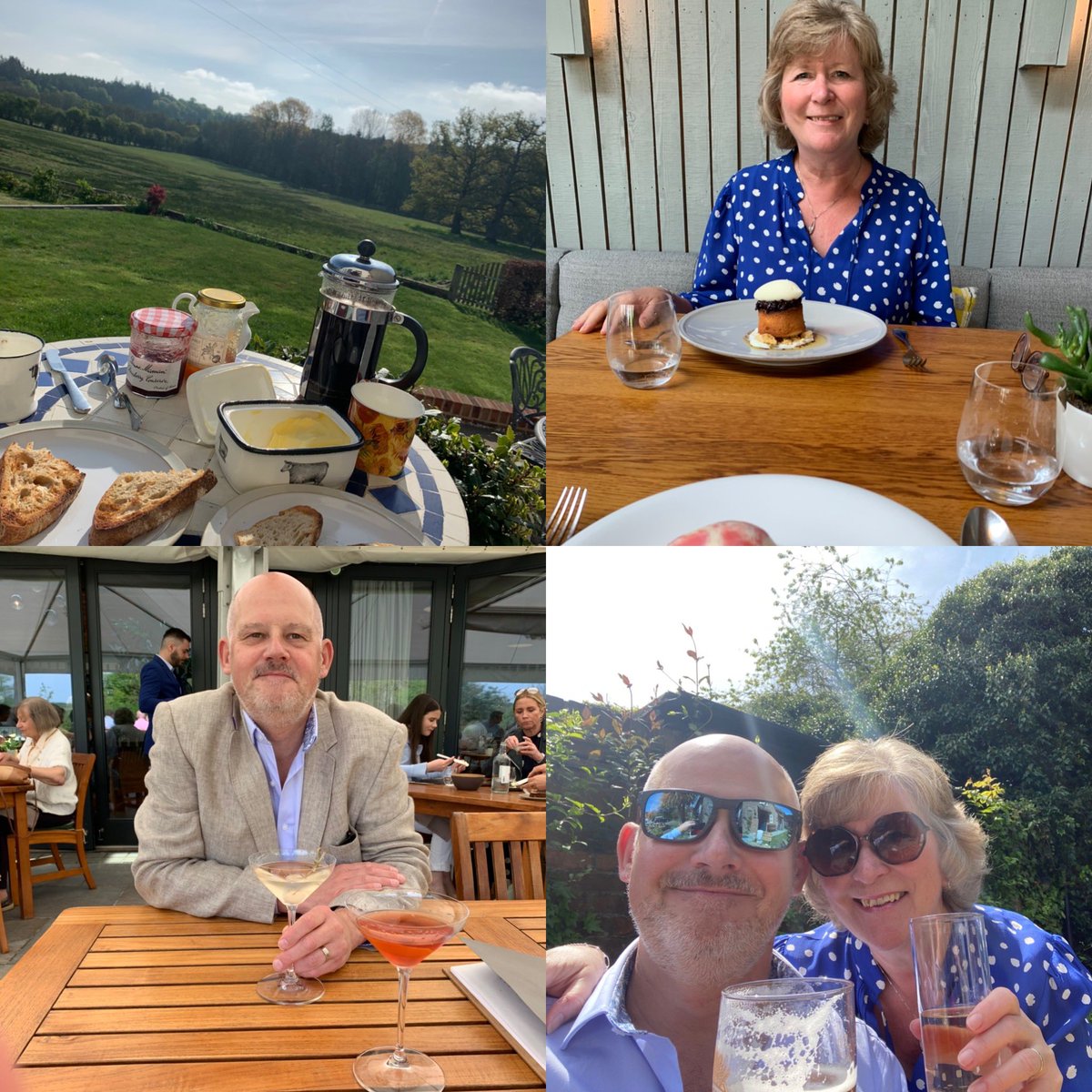 HowellsGlyn's tweet photo. I’ve spent a great day celebrating being married to this lovely (and long suffering) lady for 15 years. https://t.co/mCUT7634zl