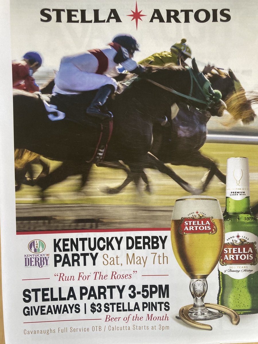 CavanaughsPub's tweet photo. Friday dinner specials, serving Dinner, Appetizers & TO GOβS, kitchen open till 9:30pm. Place your Kentucky Derby bets today, advanced wagering today. #cavanaughs #otb #HorseRacing #kentuckyderby #Suffolkofftrackbetting #irishpub #bayport #cavs #bpfd https://t.co/00gMiofj5M