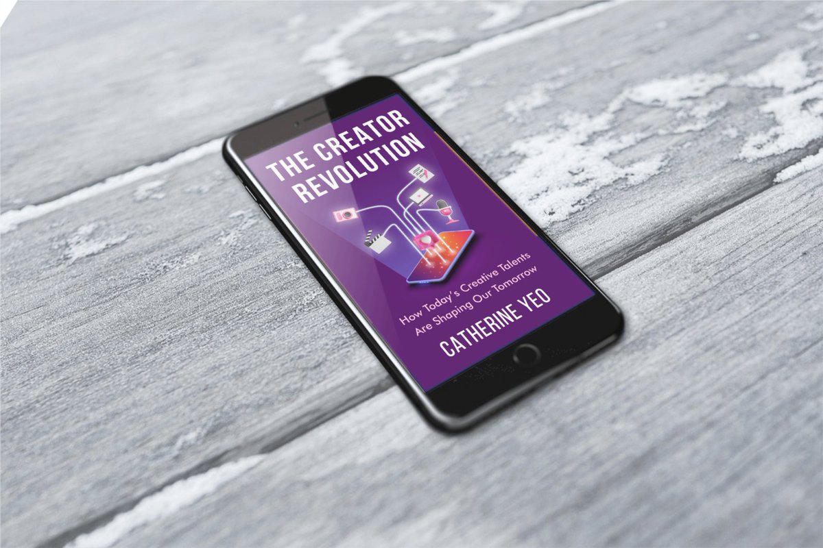 catherinehyeo's tweet photo. After >1 year of researching, writing, &amp; editing my book, the ebook for The Creator Revolution is finally out TODAY! 

It's up on Amazon at a special $0.99 price for 30 days, so snag it soon: https://t.co/tG64k8CZ8O

Stay tuned for the paperback, which is releasing in June 👀 https://t.co/hFV84lEgl5