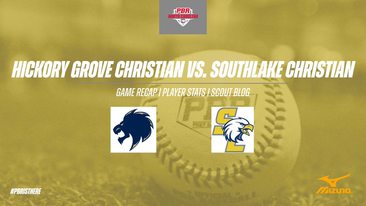 PrepBaseballNC's tweet photo. #PBRIsThere 
MAC Conference Tourney Championship

Featured the defending NCISAA 3A Champion vs. the Regular Season Conference Champion.  Tight game throughout featuring two arms that K'd 11 of the 1st 12 outs.

GAME RECAP | PLAYER STATS | SCOUT BLOG
https://t.co/nzeo5smvIQ https://t.co/WzcUxtZbbX