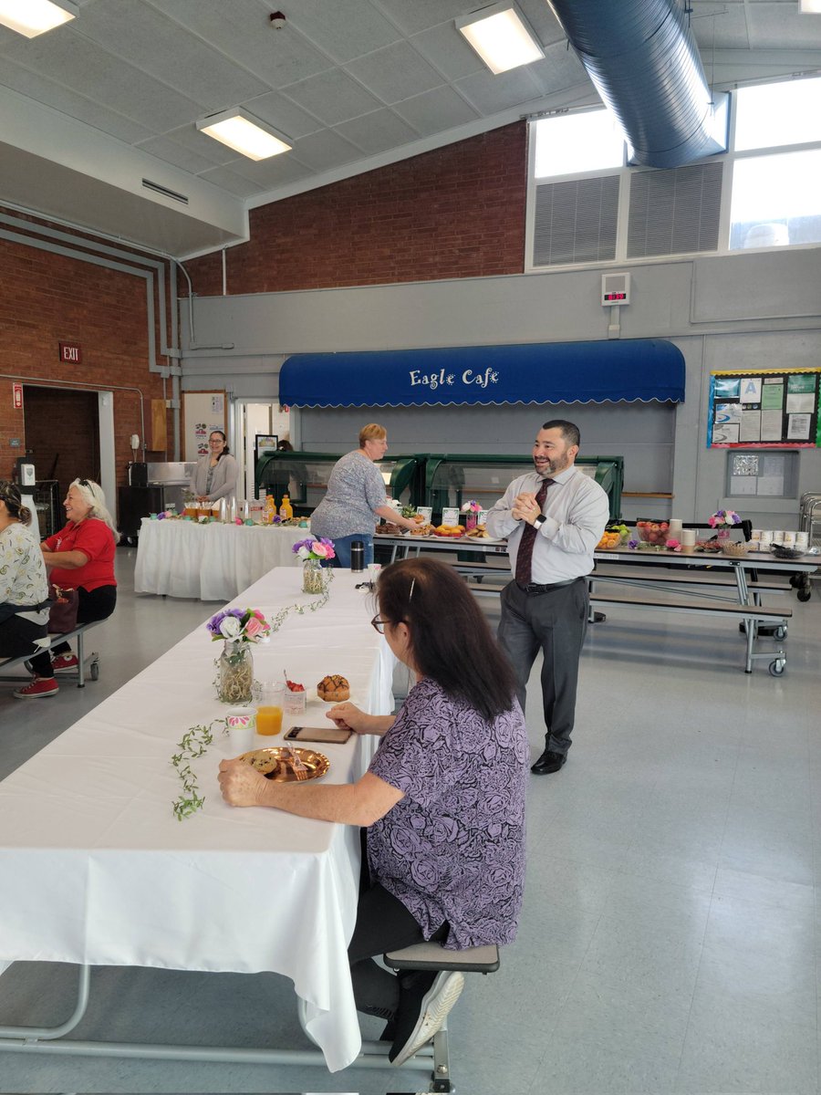Great time celebrating School Lunch Hero Day with our fantastic Child Nutrition team!