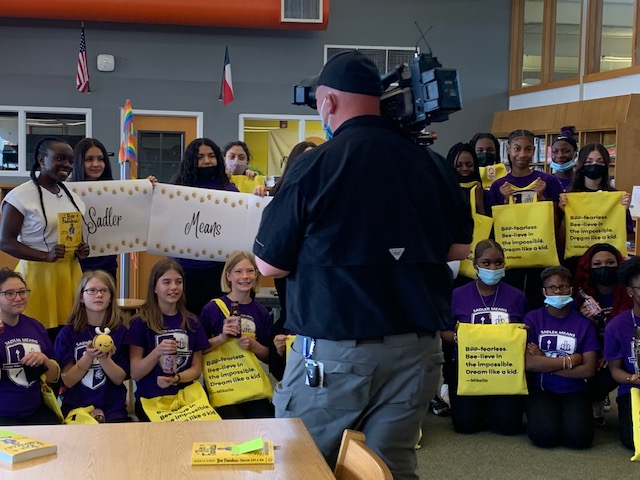 When a CNN news crew came to Austin to film a segment about Mikaila Ulmer, the CEO of Me &amp; The Bees Lemonade, their first stop was Sadler Means YWLA. If you would like to see the full segment of our young leaders please tune in Saturday, 5/7, on CNN during the noon ET hour.
