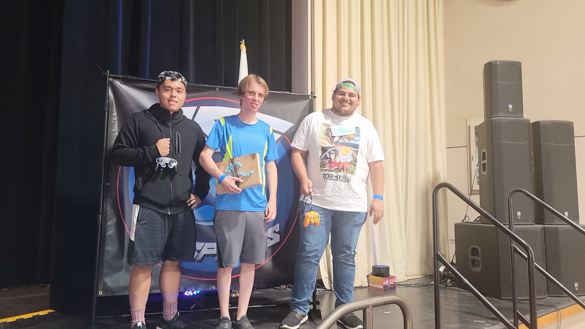 BlueShellESport's tweet image. Thank you for everyone who came out to our Smash Melee Tournament at Vintage Days 2022

here are the results

1st Scrambled

2nd Chai_Rockyy

3rd Rick Astley

smash.gg/tournament/vin…