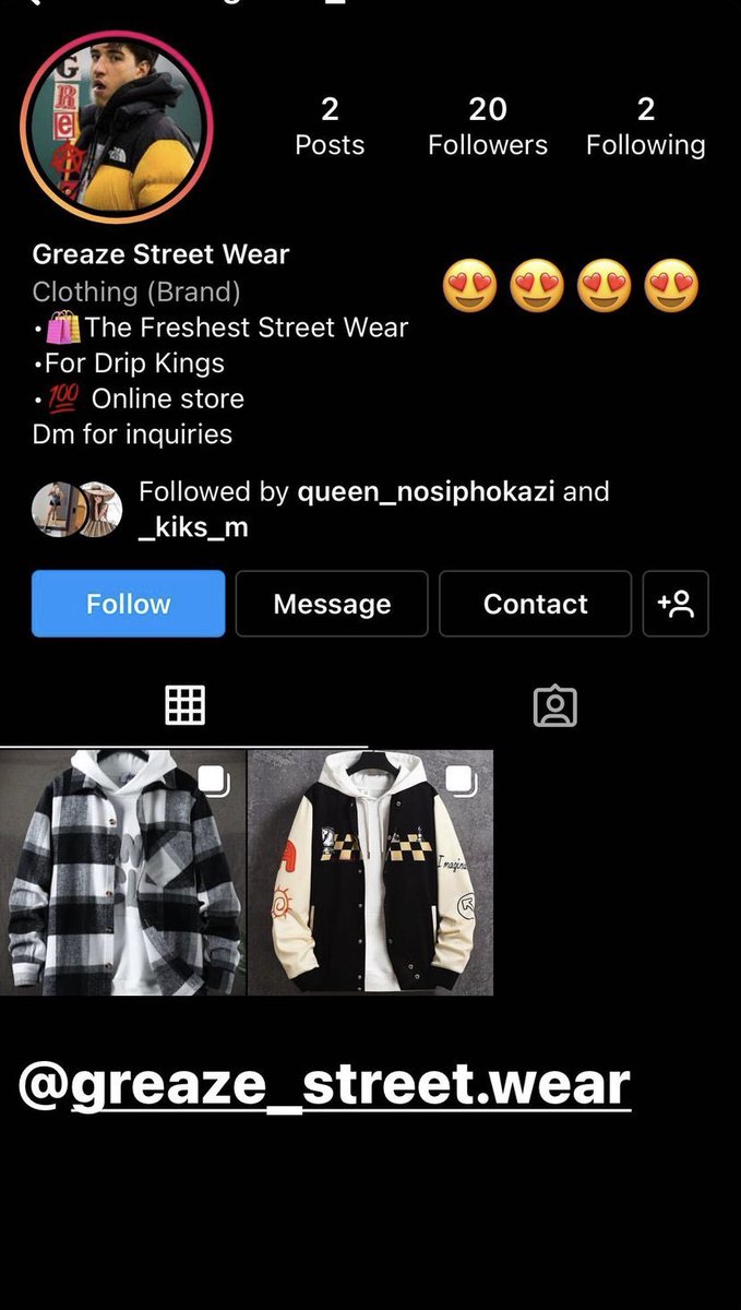 Meneliso_'s tweet photo. For Drip kings, Watch-out for the page on Insta, for the freshest street wear in town!!! #winterDrip @JuniorMaphalal2 @LaFlvr https://t.co/cE5JdLQ5Dh