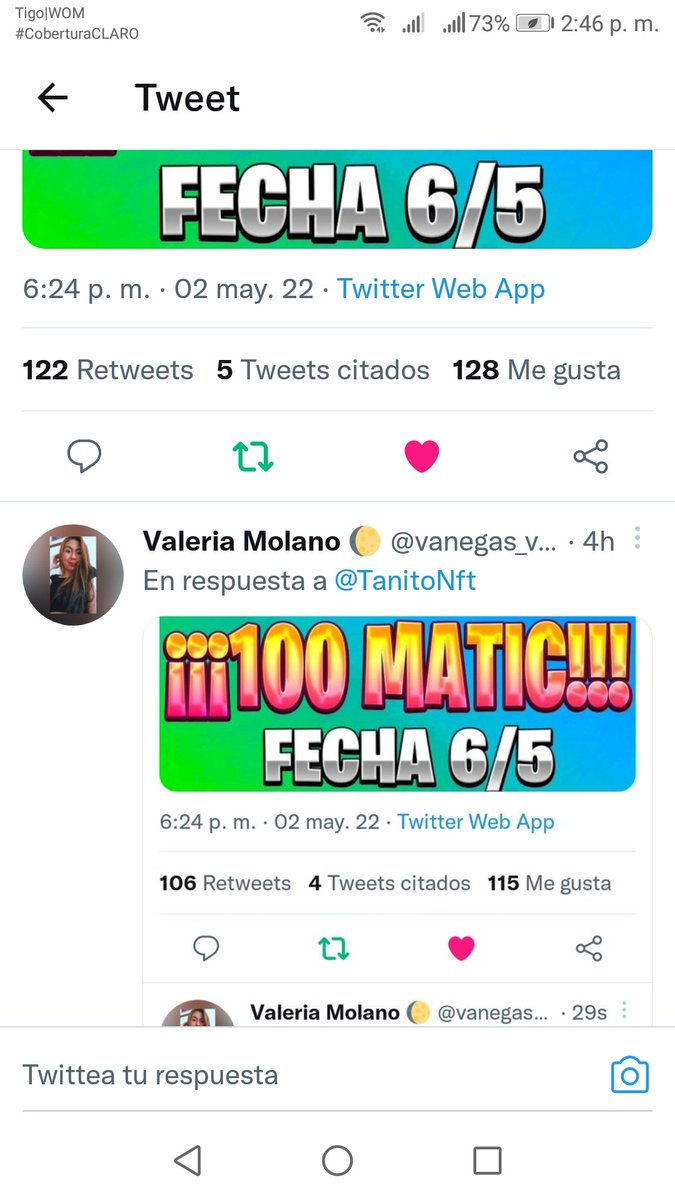 vanegas_vale's tweet photo. @TanitoNft Buena, tanito! https://t.co/9uc8nupcPo